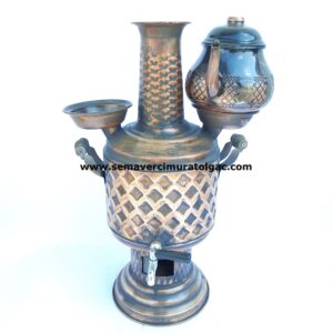 Eskitme Model Bakır Semaver(5 LT) ÜCRETSİZ KARGO